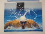 MICHAEL PHELPS Signed Autographed 11x14 Photo Certified CoA