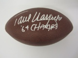 Paul Warfield Cleveland Browns signed autographed Football Certified Coa
