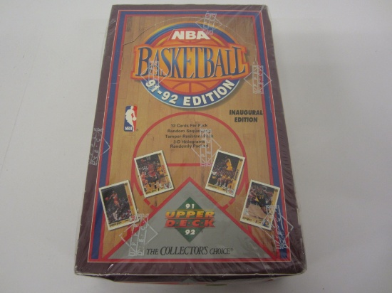 Upper Deck NBA Basketball 1991-92 Edition Inaugural Edition Factory Wrap