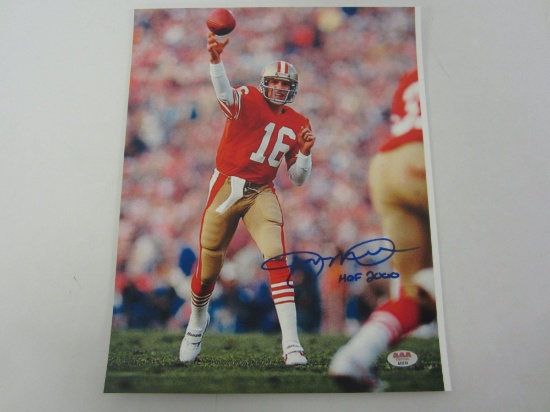 Joe Montana San Fransisco 49ers signed autographed 11x14 Photo Certified Coa