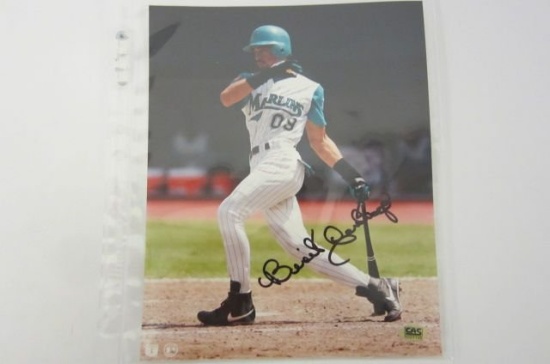Benito Santiago Florida Marlins signed autographed 8x10 color photo Certified COA