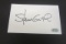 Steve Gatlin signed autographed index card Certified Coa