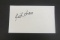 Elaine Chao signed autographed index card Certified Coa