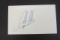 Brent Ellis signed autographed index card Certified Coa