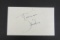 Teresa Stratas signed autographed index card Certified Coa