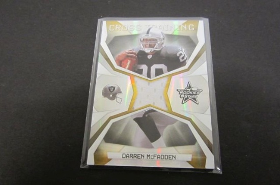 Darren McFADDEN 2008 Rookies & StarsÂ Worn Jersey card #141/250