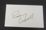 Rodney Crowell signed autographed index card Certified Coa