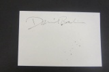 Daniel Barenboim signed autographed index card Certified Coa