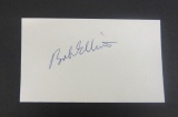 Bob Elliot signed autographed index card Certified Coa