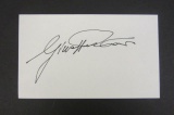 Giuseppe Patane signed autographed index card Certified Coa