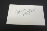 Catherine Malfitano signed autographed index card Certified Coa