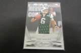 Mark SanchezÂ 2010 Prestige Rookie ReviewÂ Worn Jersey card