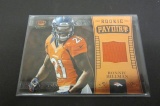 Ronnie Hillman 2012 Crown Royale Rookie Paydirt Breed Worn Jersey Card