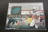 Ronnie Brown 2006 Donruss Fabric of the Game Worn Jersey Card #64/75