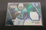Jay Ajayi 2015 Rookies and Stars RC Worn Jersey Card