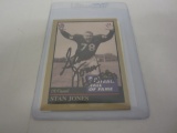 Stan Jones Pro Football Hall of Fame Autograph card with COA!