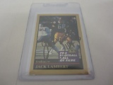 Jack Lambert Pro Football Hall of Fame Autograph card with COA!