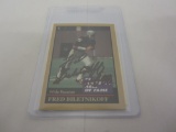Fred Biletnikoff Pro Football Hall of Fame Autograph card with COA!