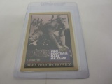 Alex Wojciechowicz Pro Football Hall of Fame Autograph card with COA!