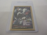Larry Csonka Pro Football Hall of Fame Autograph card with COA!