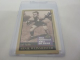 Arnie Weinmeister Pro Football Hall of Fame Autograph card with COA!