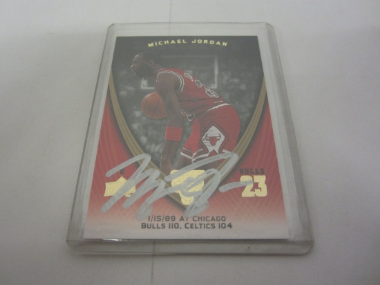Michael Jordan Legacy Autograph card with COA!