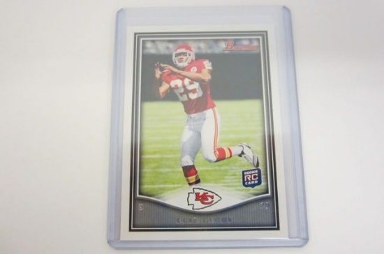 2010 TOPPS BOWMAN ERIC BERRY CHIEFS ROOKIE CARD