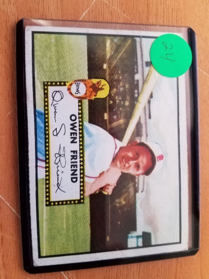 OWEN FRIEND TOPPS #160 CARD