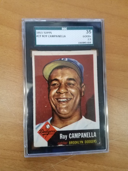 1953 ROY CAMPANELLA SCG GRADED 2.5