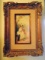Oil Painting in a gold decorative frame