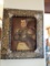 Antique Oil painting of Simon Bolivar on Embossed leather,