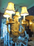 Pair of Antique Sherle Wagner dore bronze wall sconces