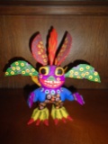 Luis Sosa Calvo Mexican hand painted wood carved figurine.