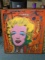 Framed Oil Painting of Marilyn Monroe by Andrea Bonora