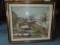 Framed Oil painting. Hand signed by the artist T. Bignardi.