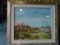 Framed water color painting. Hand signed by the artist Lorenzo Di Cristina.