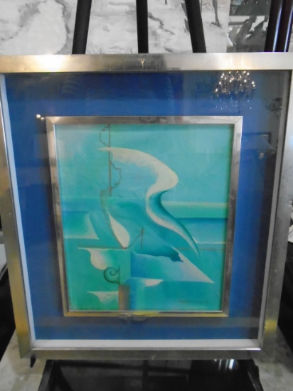 Framed Oil painting. Hand signed by the artist Valentin Timofte.