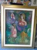 Framed Oil painting. Hand signed by the artist