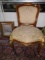 Vintage Chair with Golden Accents