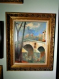 Framed Signed Oil on Canvas