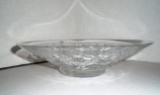 Etched Waterford Crystal Plate