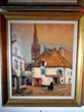 Framed Oil on Canvas