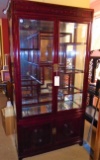 Solid Wood Glass Cabinet
