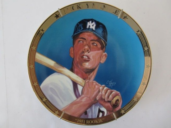 1996 Sports Impressions MICKEY MANTLE "1951 Rookie" Limited Edition Collector's Plate