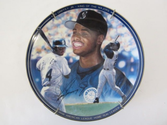 1998 Bradford Exchange KEN GRIFFEY JR: King of the Majors "1998 American League Home Run Leader" Lim