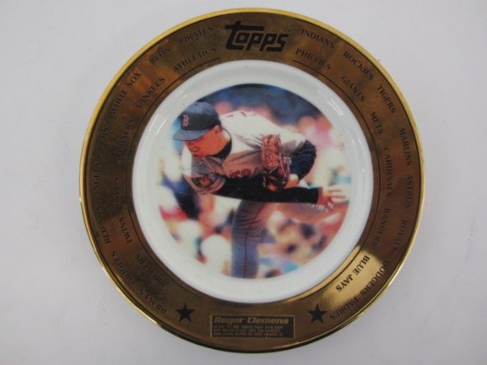 Topps ROGER CLEMENS Limited Edition Collector's Plate