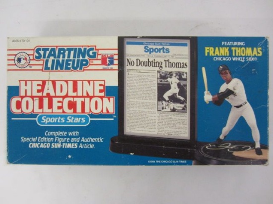 FRANK THOMAS Chicago White Sox Starting Lineup Headline Collection Figure & Article