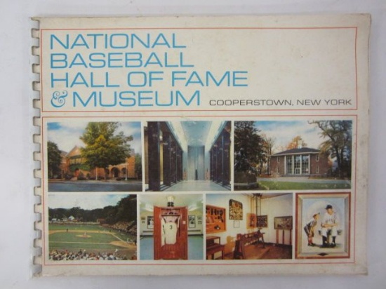 Vintage Cooperstown National Baseball Hall of Fame & Museum Commemorative Souvenir Photo Book