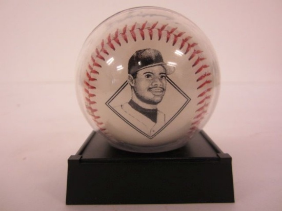 KEN GRIFFEY JR Commemorative Fotoball Baseball with Display Case