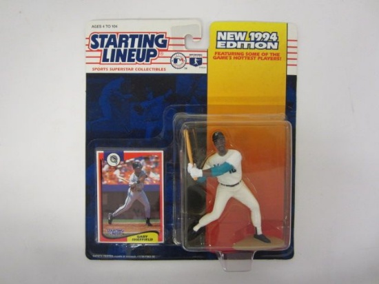 1994 Starting Lineup GARY SHEFFIELD Florida Marlins Baseball Figure with Trading Card